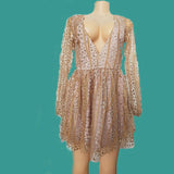 Party Dresses for Women 2022 Luxury Evening Cocktail Female Sequin Dress Formal Prom Clothing for Ceremony Bodycon