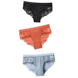 Pcs Cotton Panties Sexy Panty Briefs Lace Panties Women Underwear Lingerie Panties for Female Ladies Floral Pantys
