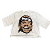 Men's T-Shirt Y2K Harajuku Animation Printing T-Shirt Fashion Brand Oversized Short-Sleeved
