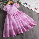 Sequined Kids Princess Summer Sequins Dresses Toddler Cosplay Dress Girl Tutu Teen Birthday Gown Party Clothes