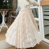 Fairy Lace Maxi Skirt Outfit