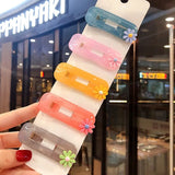 Pcs/Set Girls Cute Cartoon Animals Fruit 5 Cm Hairpins Children Lovely Hair Clips Barrettes Gift Kids Hair Accessories