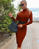 Bandage Dress 2022 Autumn Winter Long Sleeve Bandage Dress Bodycon Women Hot Pink Sexy Party Dress Evening Club