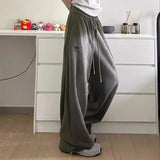 Logo Print Vintage Washed Baggy SweatpantsOutfit