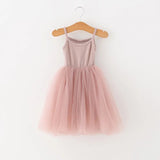 Beading Girl Dress 2021 White Backless Girls Teenage Princess Dress Irregular Tutu 2-6 Years Pink Children Dresses