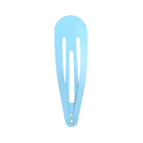 Girls Snap Hair Clips For Children Baby Hair Accessories Women Hairpins Barrettes Clip Pins BB Solid Color Metal