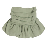Sweet And Spicy Wind Wearing A Breast Vest Female Pressure Folded Word To Receive Waist Skirt Short Wrapped Chest-Clothed Backwear