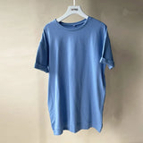 2021 Fashion Sweatshirt Dress robe femme Woman Short Sleeve Straight Mini Dress Loose Blouses Solid