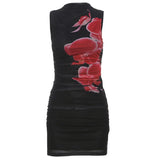 Summer New Women's Fashion Retro Temperament Tight Waist Bag Hips Short