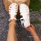 Sandals Women 2025 Summer New Flat-Soled Fashion Beach Sandals
