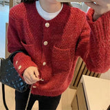 Zingj New Gentle Small Fragrant Wind Soft Waxy Knit Cardigan Female French Socialite Temperament Short Sweater Coat-Outfit