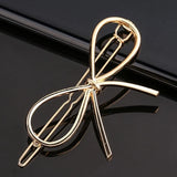 Metal Love Heart Hair Clip Elegant Star Round Barrette for Women Girls Sweet Hairpins Barrettes Hair