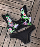 Sexy High Neck Bikini Swimwear Women Swimsuit Push Up Bathing Suits Beach Wear Brazilian Bikini Set Maillot De Bain