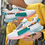 Men's Running Shoes Breathable Sneakers High Quality Cushioning Sports Shoes Outdoor Wear-resistant No-slip Jogging