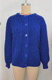 20241 / 2 New Women's Street Fashion Casual Round Collar Long-Sleeved Sweater W063 6021-Outfit