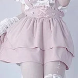 Japanese Fairy Blouse Sweet Casual All Match Y2k Aesthetic Ruffled Blusas Cute Kawaii Turn Down Collar Shirts Women