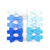 Cute Mini Bowknots Hair Clips For Baby Girls Colorful Ribbon Boutique Barrettes Hairpin Headwear Kids Hair