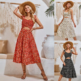 Summer Fashion Women's Wear 24 Years Print Dress