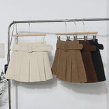 S-2XL Wicked Skirt Autumn And Winter New High-Waisted 100-Fold Skirt Anti-Light A Word Umbrella Skirt