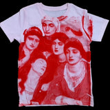 Zingj Retro Women T-shirt Graphic Print Short Sleeve Sweats Tee Vintage Y2K Aesthetic Gothic Harajuku Streetwear Summer 211-0-Outfit