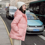 New Winter Female Cotton Jacket Coat Elegant Women Button Belt Outwear Casual Thick Warm Hooded