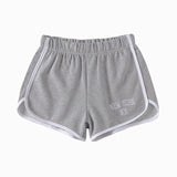 Zingj Summer New Wide-Leg Pants INS Fashion Letter Embroidery High-Waist Running Fitness Shorts