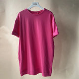 2021 Fashion Sweatshirt Dress robe femme Woman Short Sleeve Straight Mini Dress Loose Blouses Solid