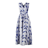 African Wear Printed Multi-wear Sexy Lace-up