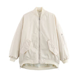 Summer 4 Color Loose Flight Padded Coat Women's Jacket Padded Coat