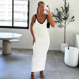 Women's Clothing Hot New Bumpy Back Temperament Sling Bag Hip Dress Dress