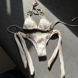 2023 Sexy New Split Swimsuit Chain Bikini Swimsuit