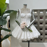 French Temperament Fashion Ball Chic To Tash Tat With Ballet Style Pure Desire Dress Dress