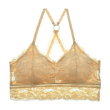 New Arrival Women Bralette Solid Color Beauty Back Lace Underwear Sexy Vest Female Add pad Wireless Bra Seamless