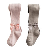 Pcs/Lot 0-10 Yrs Children Spring Autumn Tights Cotton Baby Winter Bowknot Girls Pantyhose Kids Infant Knitted Collant