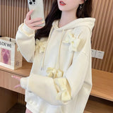 3D Bow Hoodie- Outfit