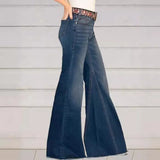 Vintage Wide-Leg Jeans Woman-Outfit