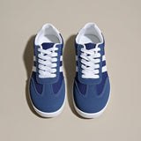 Derain Shoes Women's New Autumn 2025 New Striped Thick-Soled Shoes Women's Low-Top Casual