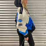 Jackets Print Baseball Female Gothic Grunge Women Unisex Race Hip Hop Streetwear Y2K Top Harajuku Female