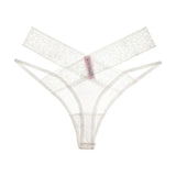 New Women Sexy Lace Panties Low-waist Underwear Thong Female G String Breathable Lingerie Hollow out Solid
