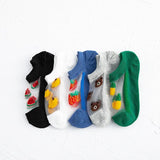 Pairs/lot 1 to 7 Yrs Spring Summer Thin Girls Sock Kids Cotton Mesh Boat Sock Lovely Animal Breathable Toddler Boys Ankle