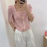 Cutout Knitted Cardigan Sweater Women Five-point Sleeves Thin Sunscreen Air Conditioning Short Sweater Female Spring