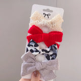 2021 New Leopard Print Hair Clips For Cute Girls BB Boutique Hairpins Bowknot Barrettes Headwear Kids Hair
