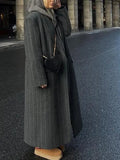 Long Button Coat Coat New Collar Right Shoulder Wind Coat Loose Temperament