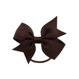 Grosgrain Ribbon Hair Bands Ponytail Holder Rubber Band For Baby Girls Handmade Hair Rope Scrunchie Hair