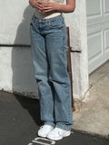 Mid Wash Classic Boyfriend Jeans- Outfit