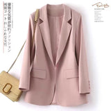 Suit Jacket Women's Short Model 2025 Autumn New Korean Version This Year's Popular Small Spring And Autumn Loose