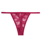 Mesh Women's Thongs Low Rise Waist G-String Female Transparent Panty Hollow Out T-Back Girl Intimate Underwear