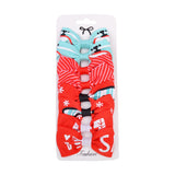 Pcs/set New Cute Christmas Hair Clips For Sweet Girls Boutique Red Bowknot Hairpins Barrettes Headwear Kids Hair