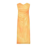Women's Dress 2025 New Fashion Print Net Corset