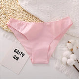 Low Waist Cotton Panties Sexy Female Underpants Solid Breathable Comfortable Women Underwear Ladies Pantys Lingerie